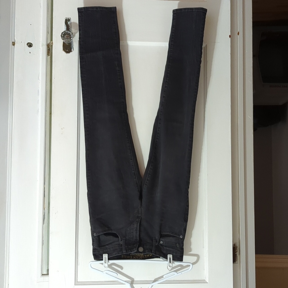 Men's American Eagle Slim Black Jeans 28 x 34
